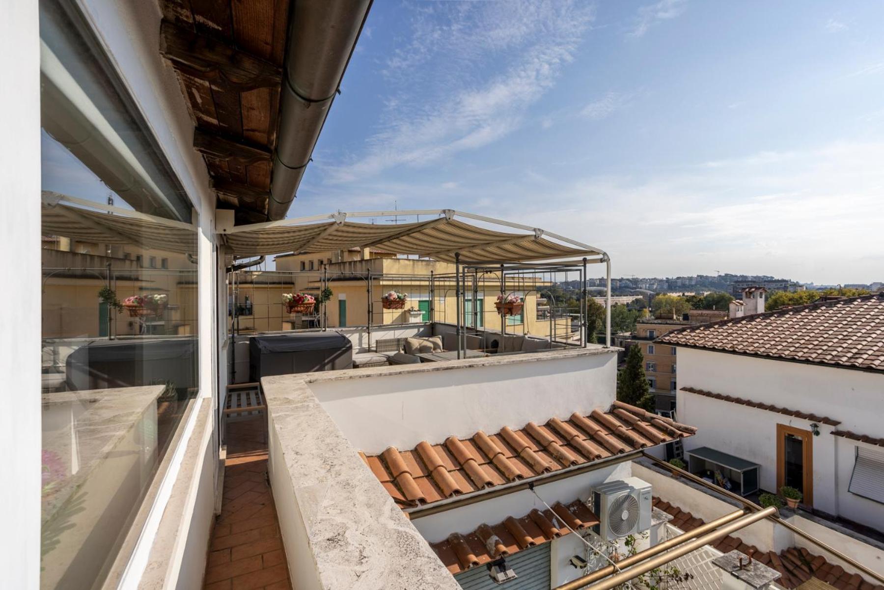 Appartamento Ladolcevita - Ponte Milvio Stunning View Penthouse Roma