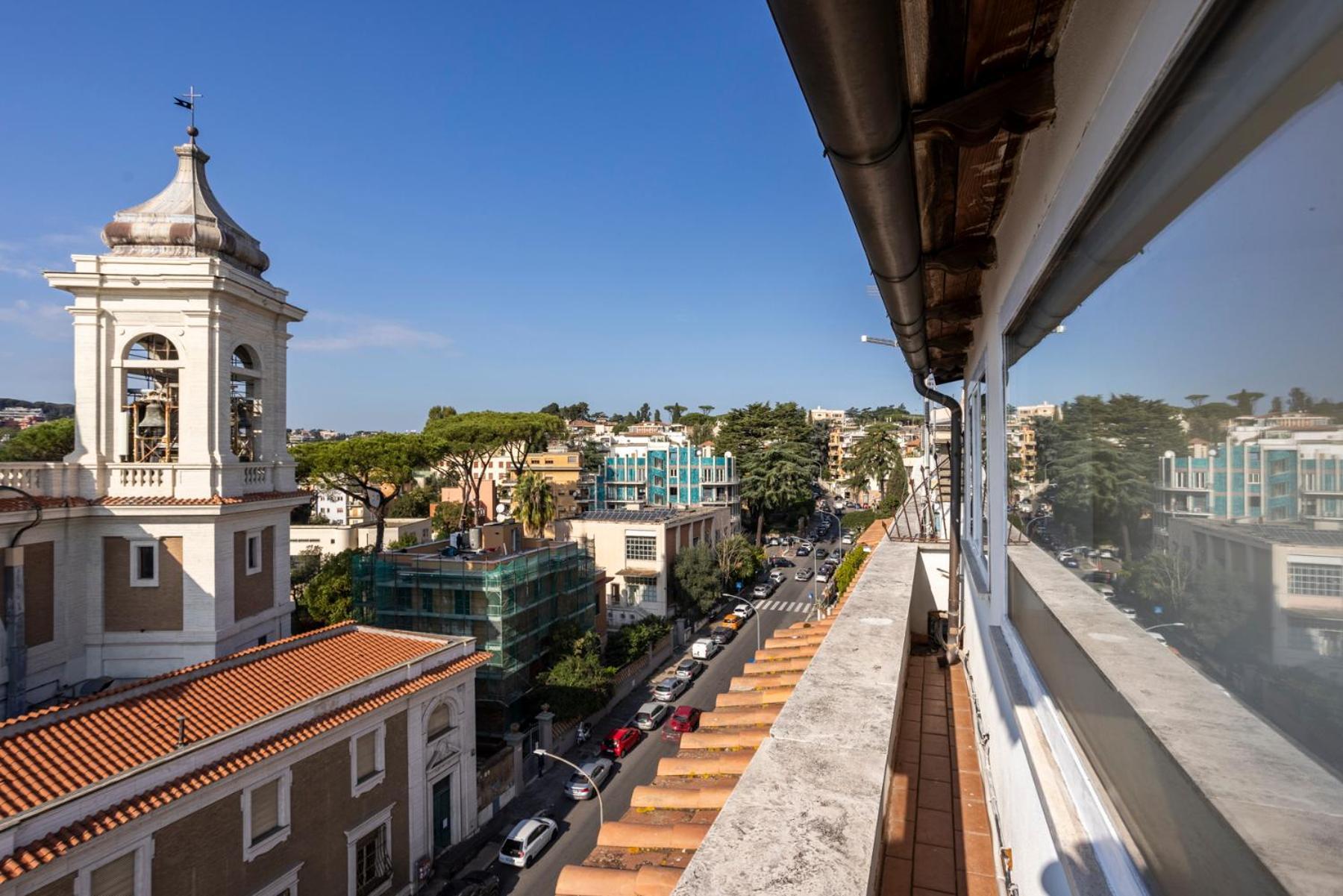 Appartamento Ladolcevita - Ponte Milvio Stunning View Penthouse Roma